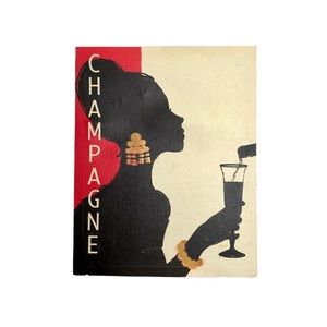 Champagne Canvas Giclee Print